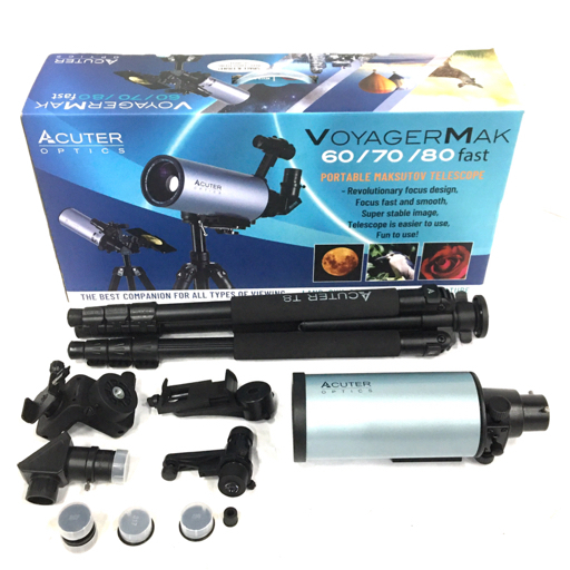 ACUTER OPTICS VOYAGER 60:70:80 fast ボイジャーマック 望遠鏡